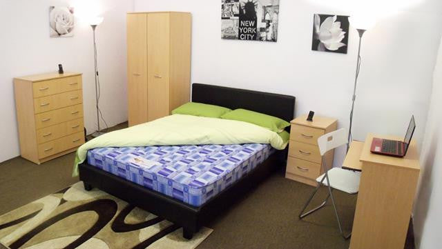 2 Star Double Faux Leather Landlord Package (Bed)