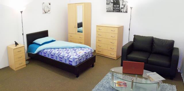 2 Star Single Faux Leather Landlord Package (Studio)