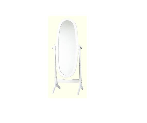 White Cheval Floorstanding Mirror
