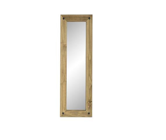 Corona Pine Long Wall Mirror