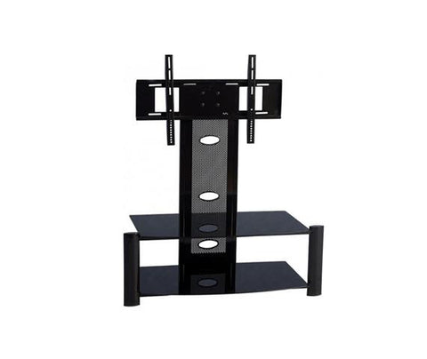 Baron Black Glass Flat Screen TV Stand