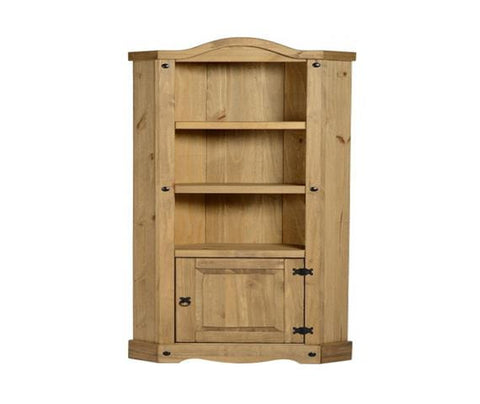 Corona Pine Wooden Corner Unit