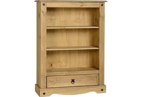 Corona Pine 1 Chestss Bookcase