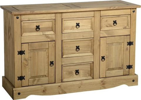 Corona Pine Wooden 2 Door Sideboard
