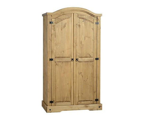 Corona Pine 2-Door Wardrobe