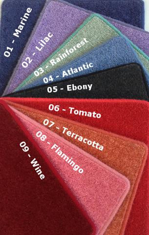 Dublin Twist Plain Twist Pile Felt Backed Carpet (9 Colours)