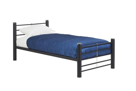 Knightsbridge Metal Bed Frame slats and fixtures included