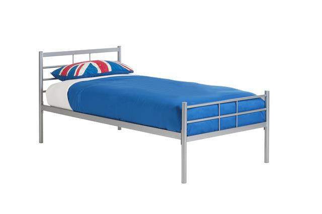 Kyoto Metal Bed Frame slats and fixtures included