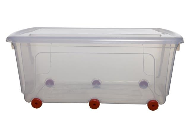 70 Litre Storage Box On Wheels