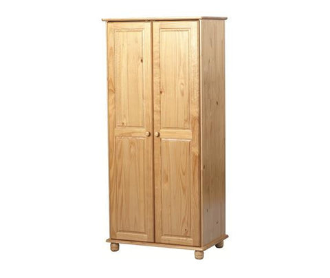 Sol Pine 2-Door Wardrobe