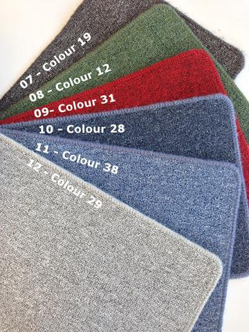 Zorba Cord Twist Pile Felt Backed Budget Carpet (11 Colours)