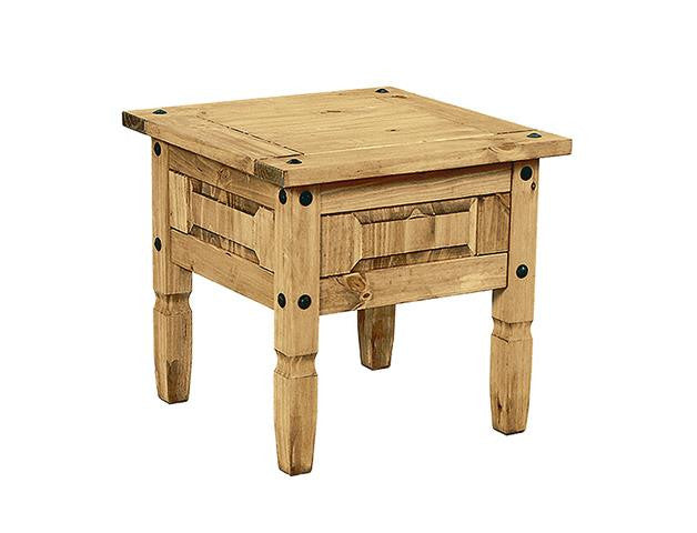 Corona Solid Pine Lamp Tables