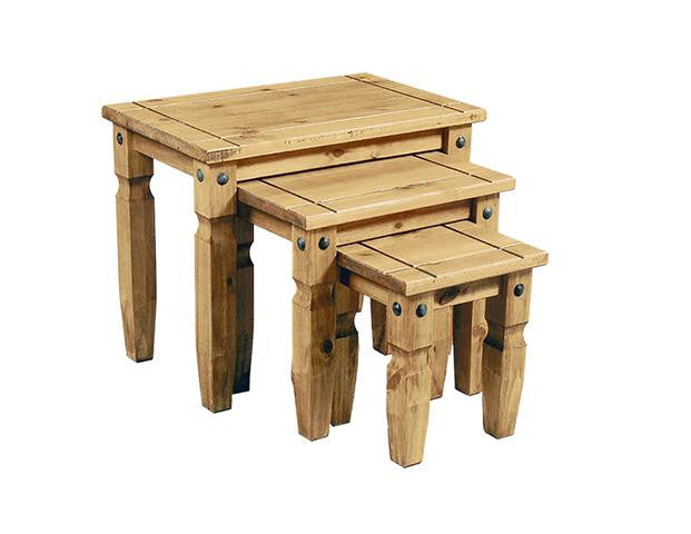 Corona Waxed Pine Nest Of Tabless