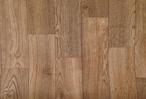 Flair - Virginia Oak Wood Effect Vinyl (Per Sq. Metre)