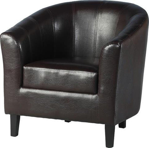 Tub Chair Brown