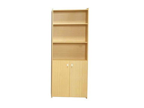 Beech 2 Door Bookcase