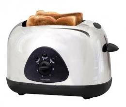 Lloytron Brushed Chrome 2 Slice Toaster