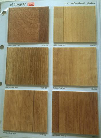 UltragripPro - Wood Effect Vinyl - 6 Options (Per Sq. Metre)