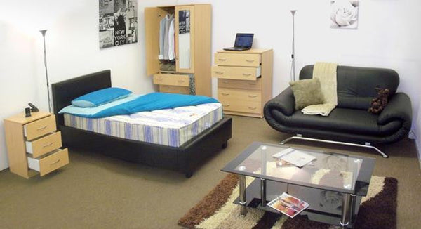 3 Star Single Faux Leather Landlord Package (Studio)