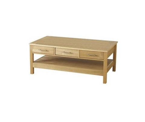 Oakleigh Oak Finish 3 Chestss Coffee Tables