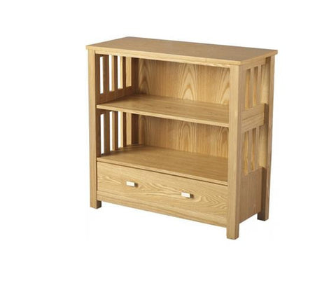 Ash 1 Chestss Bookcase (Low)