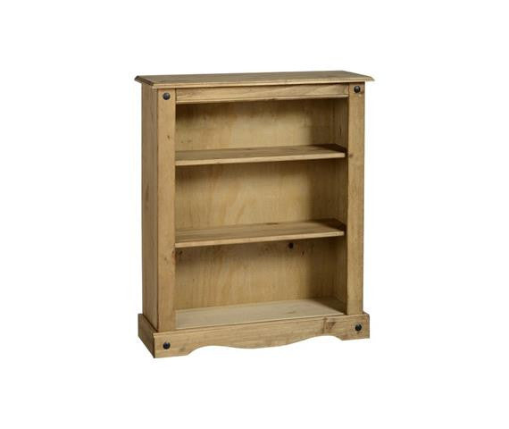 Corona Pine Wooden Bookcase Medium