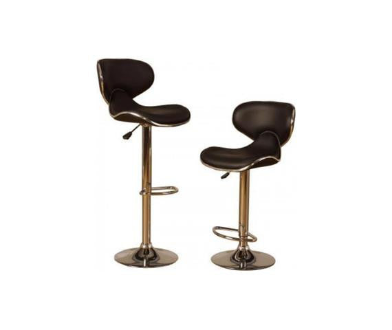 Pair of Bahama Swivel Bar Chair With Gas Lift (3 Colours)