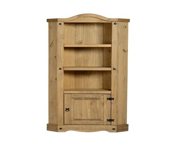 Corona Pine Wooden Corner Unit