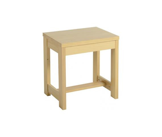 Eclipse Dressing Tables Stool (Oak)
