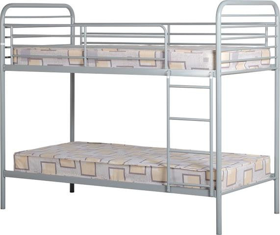 Bradley Silver Budget Bunkbed slats and fixtures included