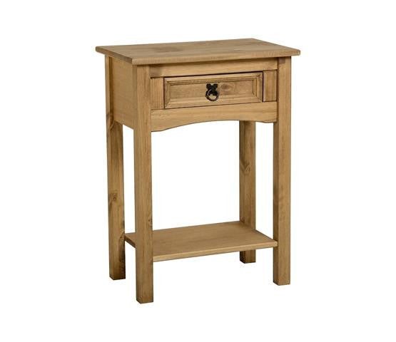 Corona Pine 1 Chestss Console Tables With Shelf