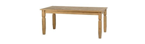 Corona Solid Pine 6' Dining Tables
