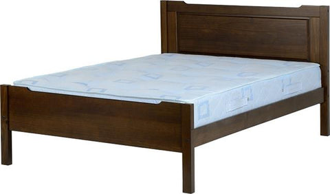 Eclipse Low Foot End Double Bed (slats and fixtures included)