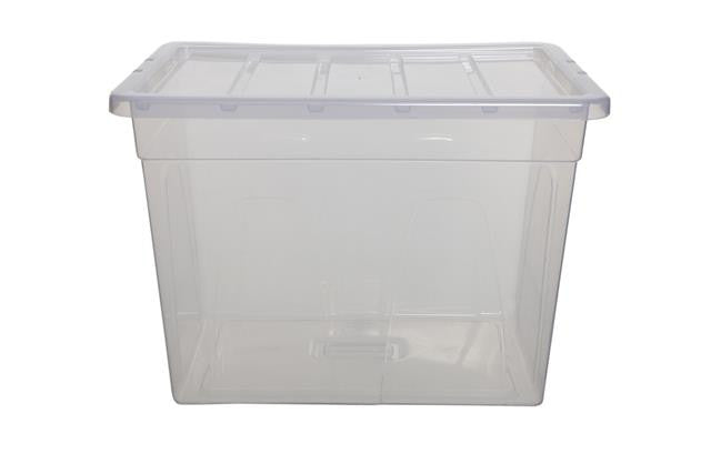 tall plastic storage container