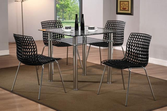 Delford Dining Set with 4 Chairs