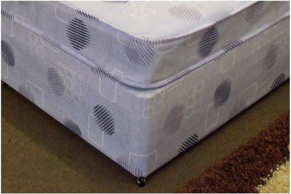 Eco Blue Budget Single Bed Base