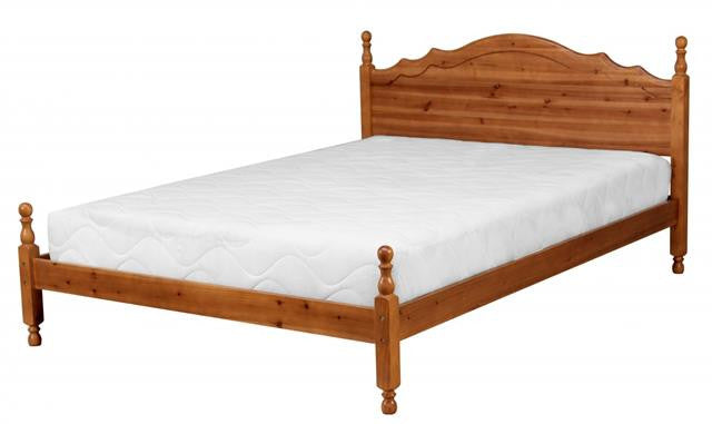 Skagen Solid Pine Bed Frame (slats and fixtures included)