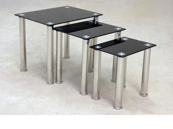 CoCo BlackGlass Nest Of Tabless