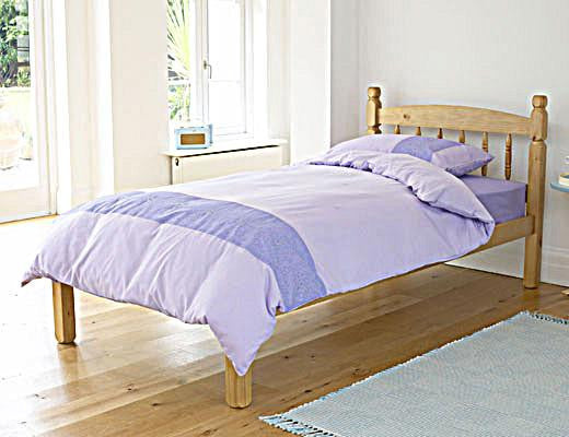 Torino Pine Bed (slats and fixtures included)