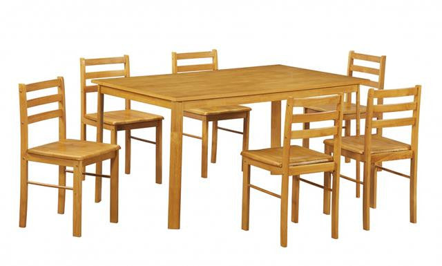 York Large Dining Set With 6 Chairs